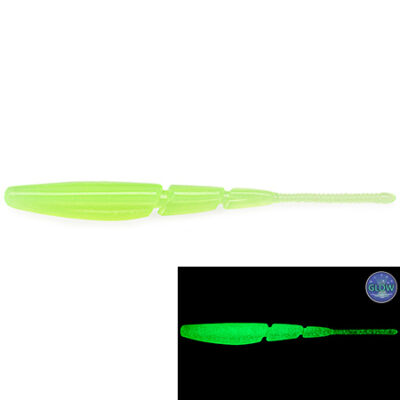 Aji Triple Stick 1.9" (10pcs.), #403 - Chartreuse, GLOW!