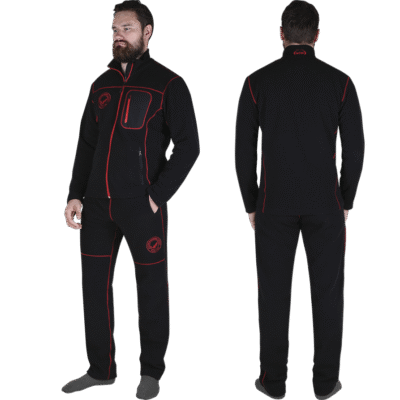 Flisinis kostiumas RoyalFish (black) XXL